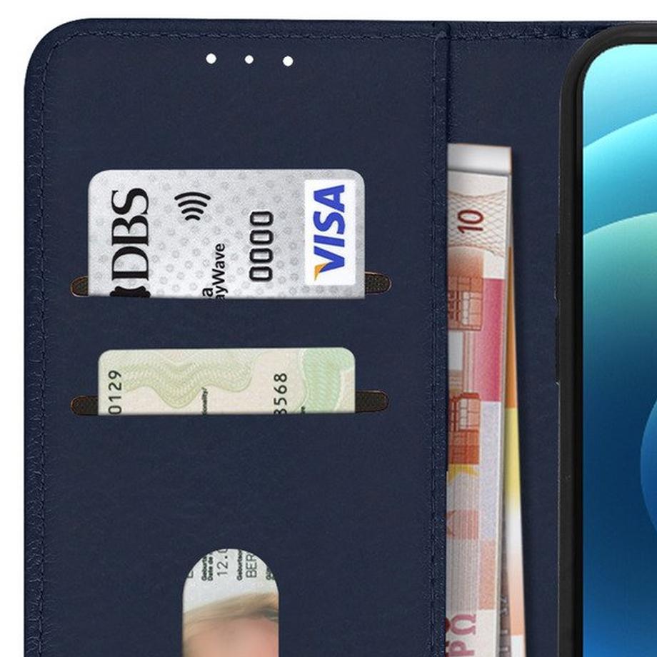 Avizar  Klapphülle iPhone 12 Mini Blau 