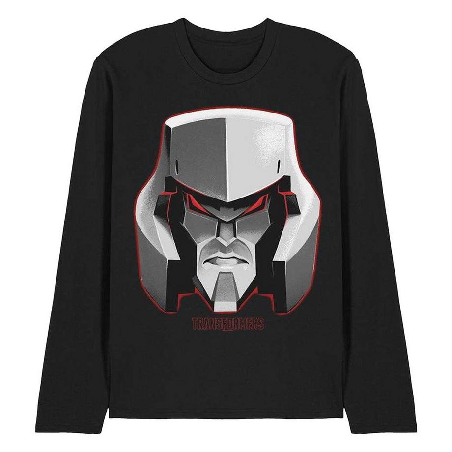 T-ShirtManches Longues Motif Megatron Motiftyle Visage Generations
