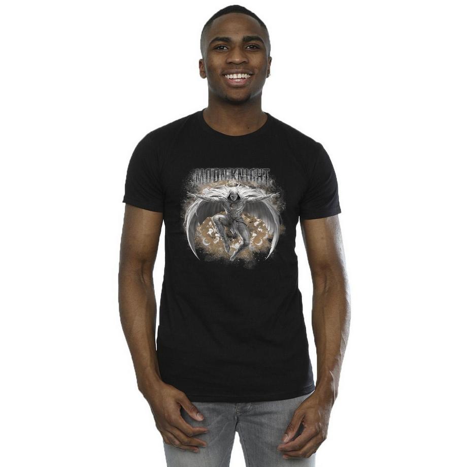 MARVEL Moon Knight Grafikdruck T-Shirt  
