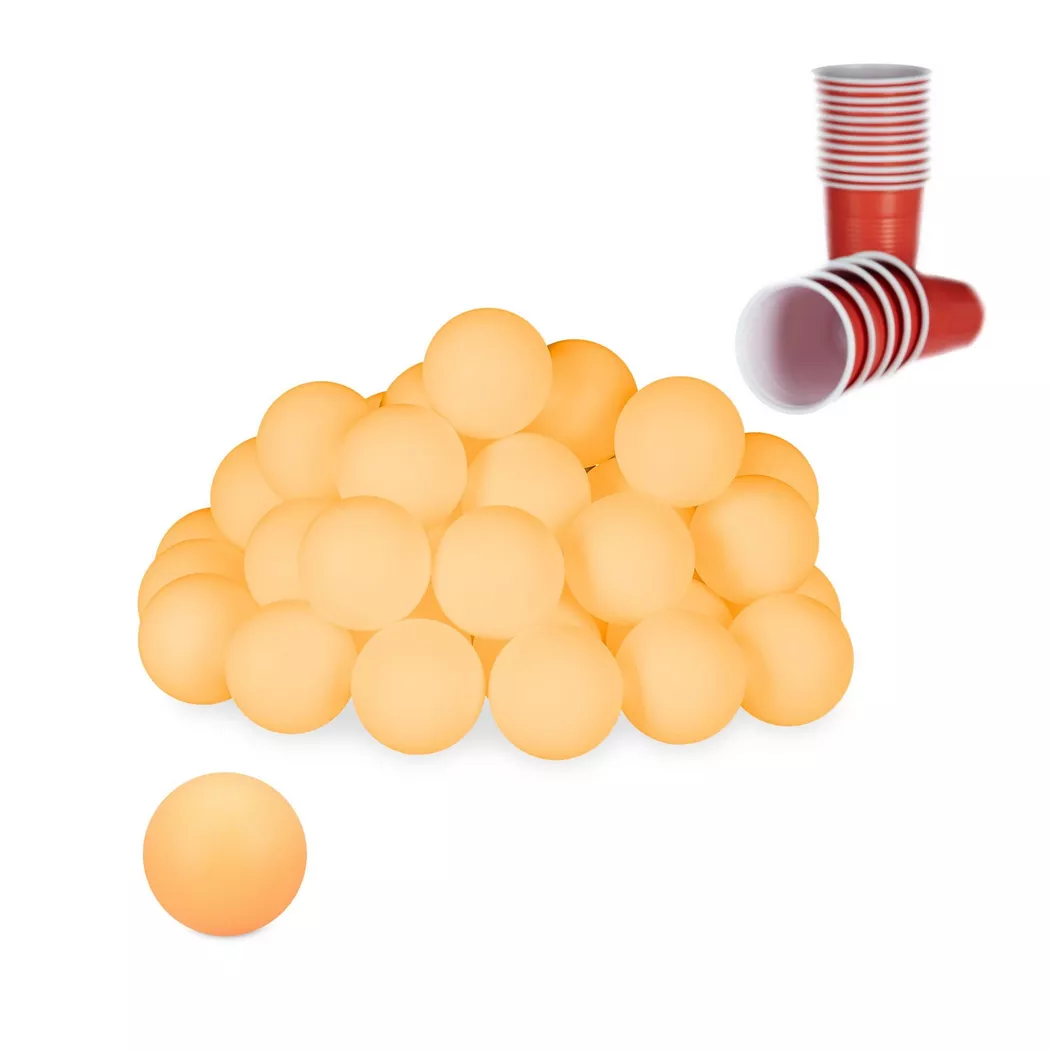 Northix - 48x Set Tischtennisbälle, 3.75CM