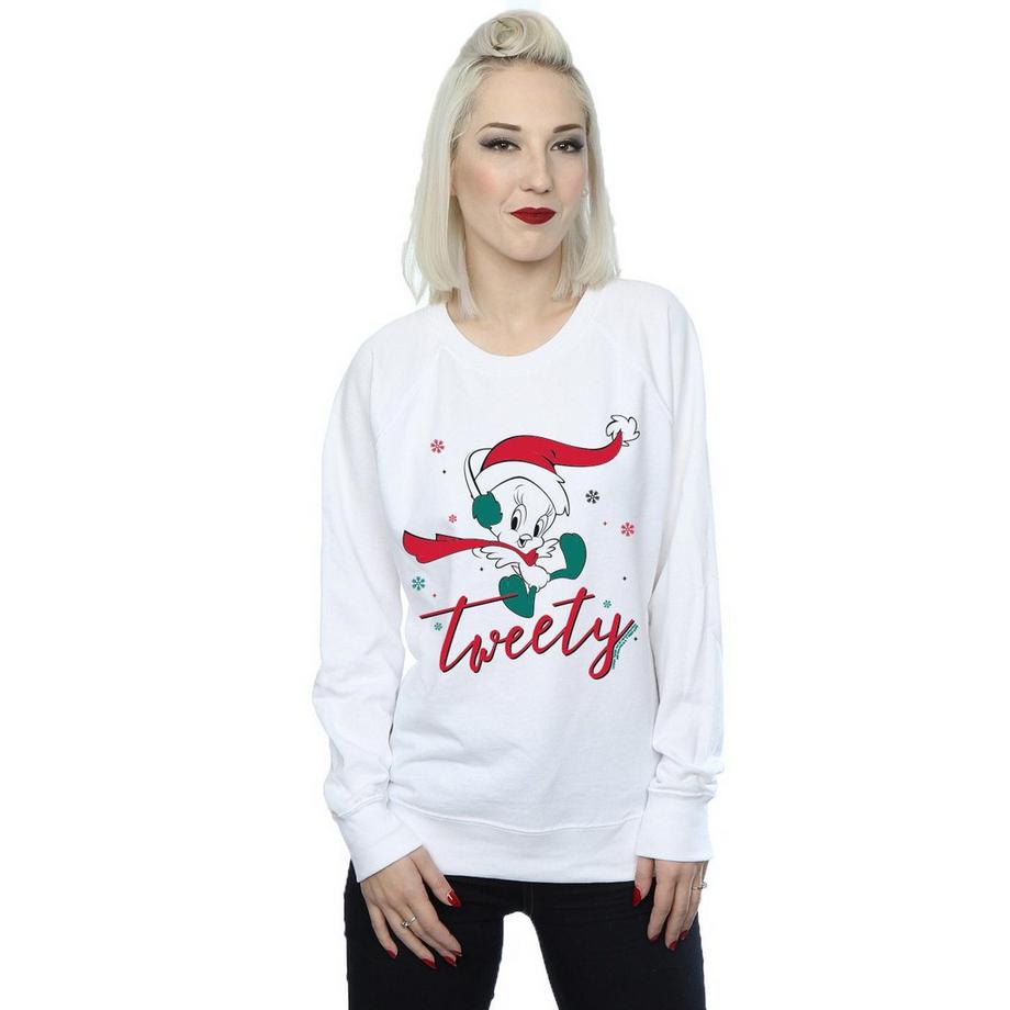 LOONEY TUNES Tweety Pie Christmas Sweatshirt  