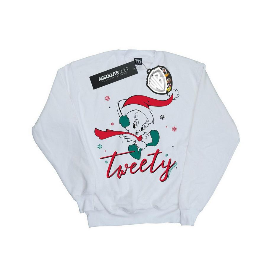 LOONEY TUNES Tweety Pie Christmas Sweatshirt  