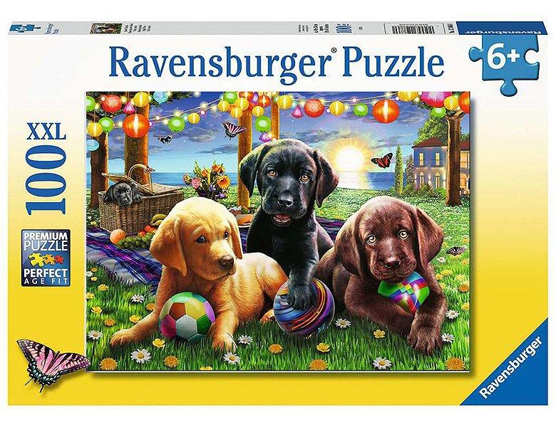 Ravensburger  Ravensburger puzzle Pique-nique des chiens 100p 