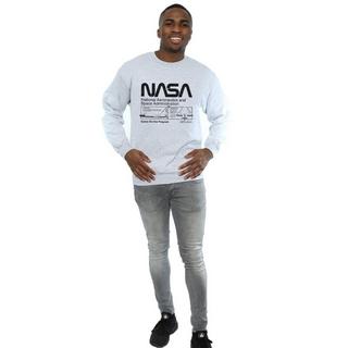 Nasa Space Shuttle Program Regular Fit Sweatshirt  