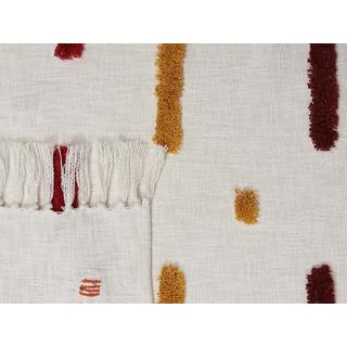 Beliani Alappuzha Coperta in Cotone Boho  