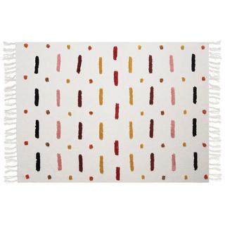 Beliani Alappuzha Coperta in Cotone Boho  