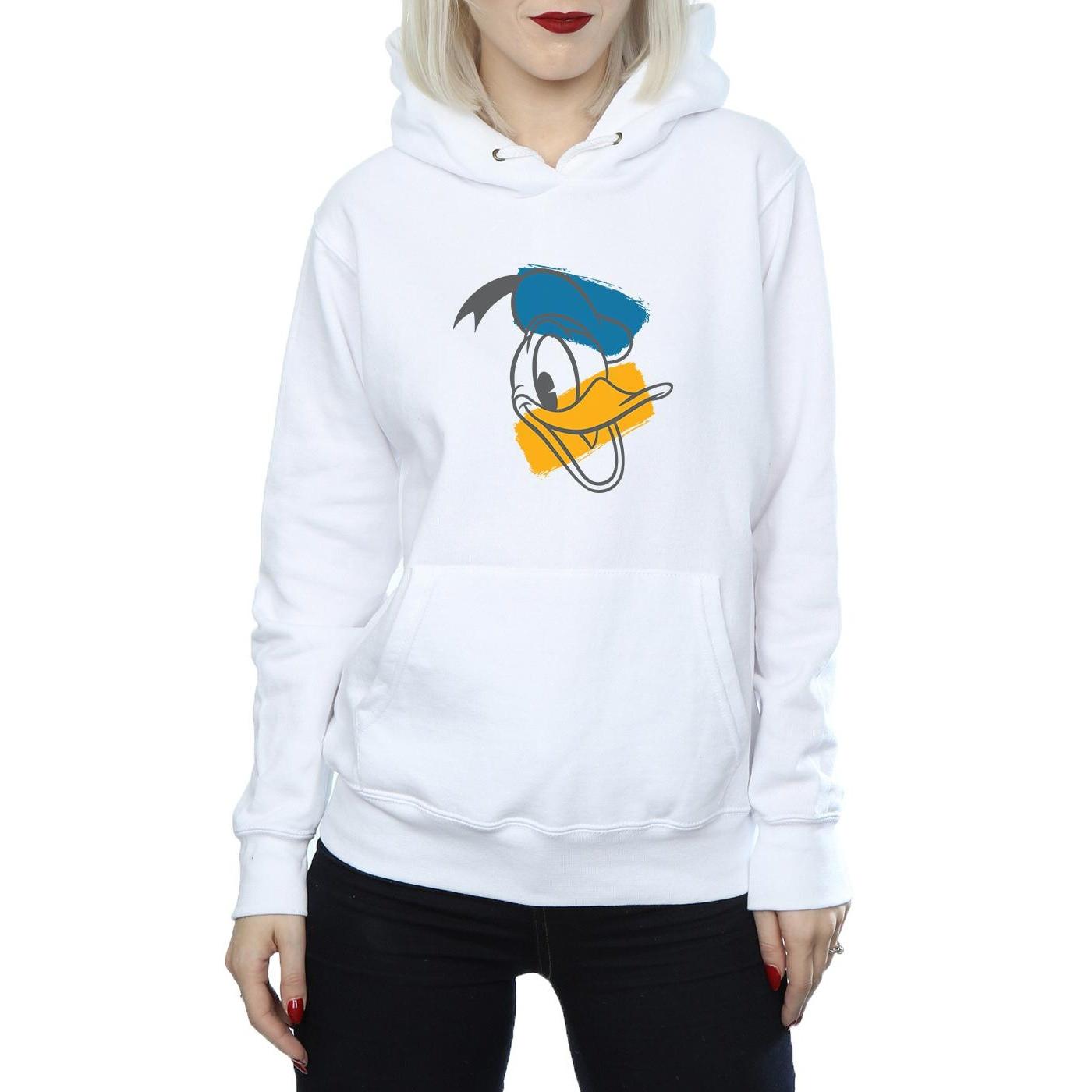 Disney  Donald Duck Head Kapuzenpullover 