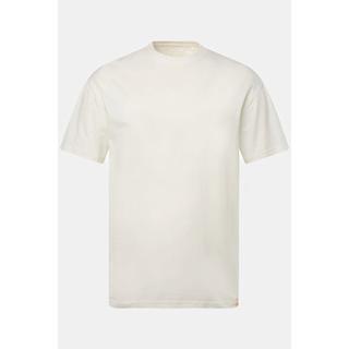 Sthuge  T-shirt STHUGE con taglio oversize, stampa sul retro e mezze maniche bianco sporco 