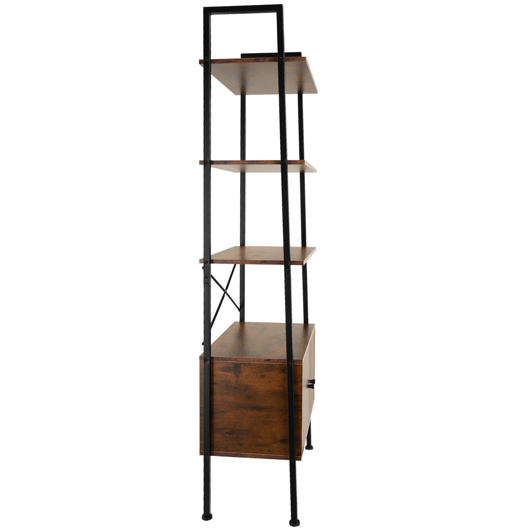 Tectake Etagère échelle Brentwood 57,5x34x173cm  