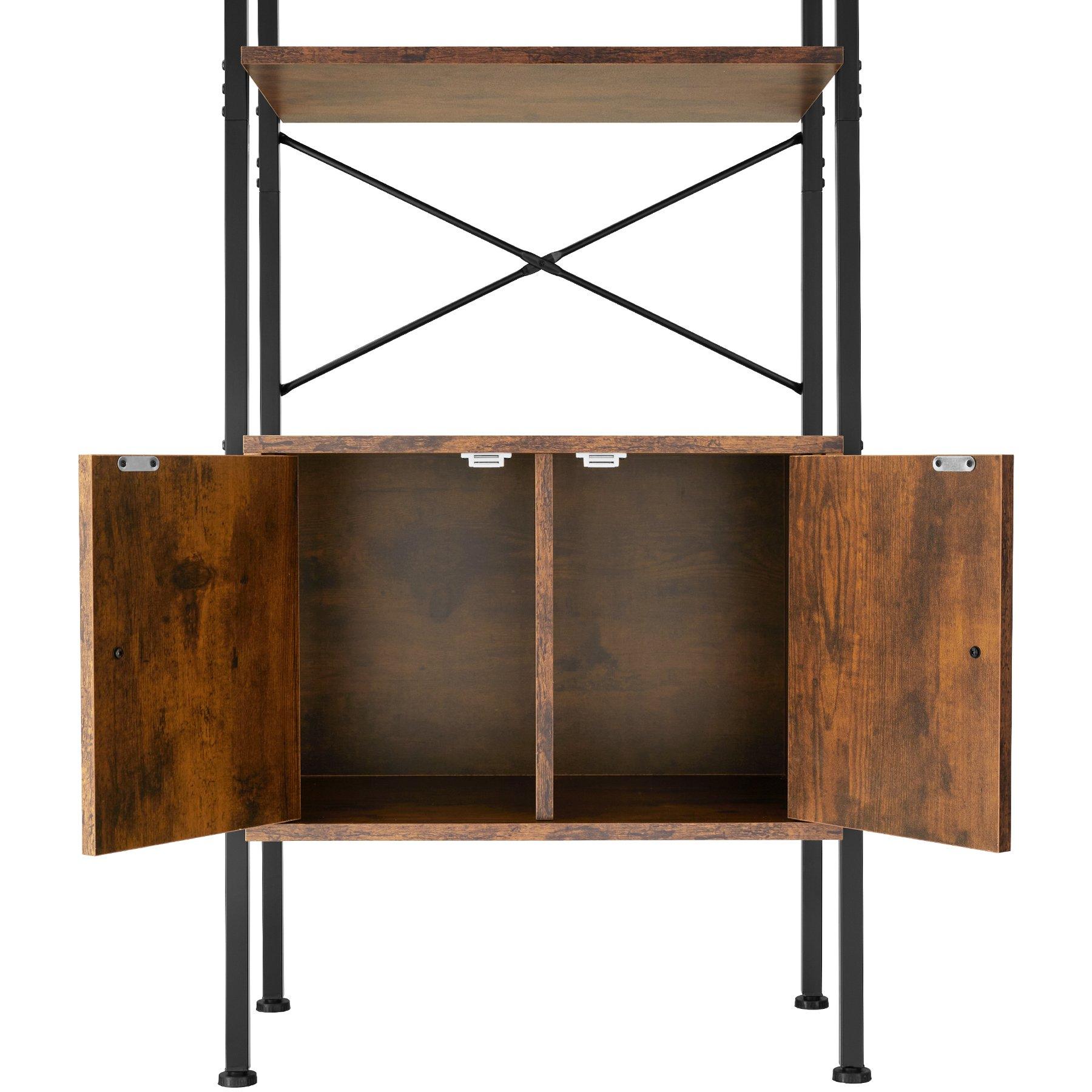 Tectake Etagère échelle Brentwood 57,5x34x173cm  