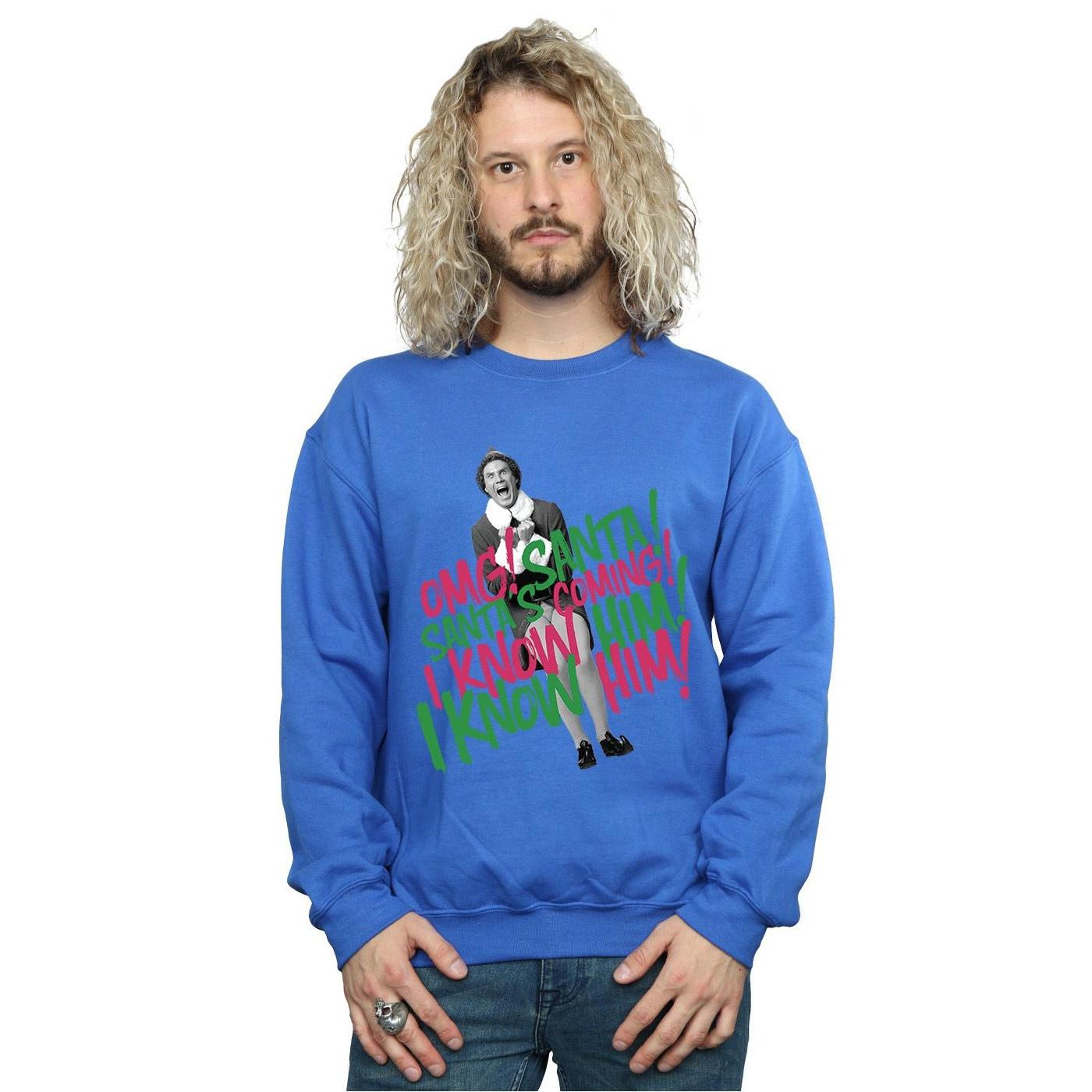 Elf  Santa's Coming Sweatshirt 