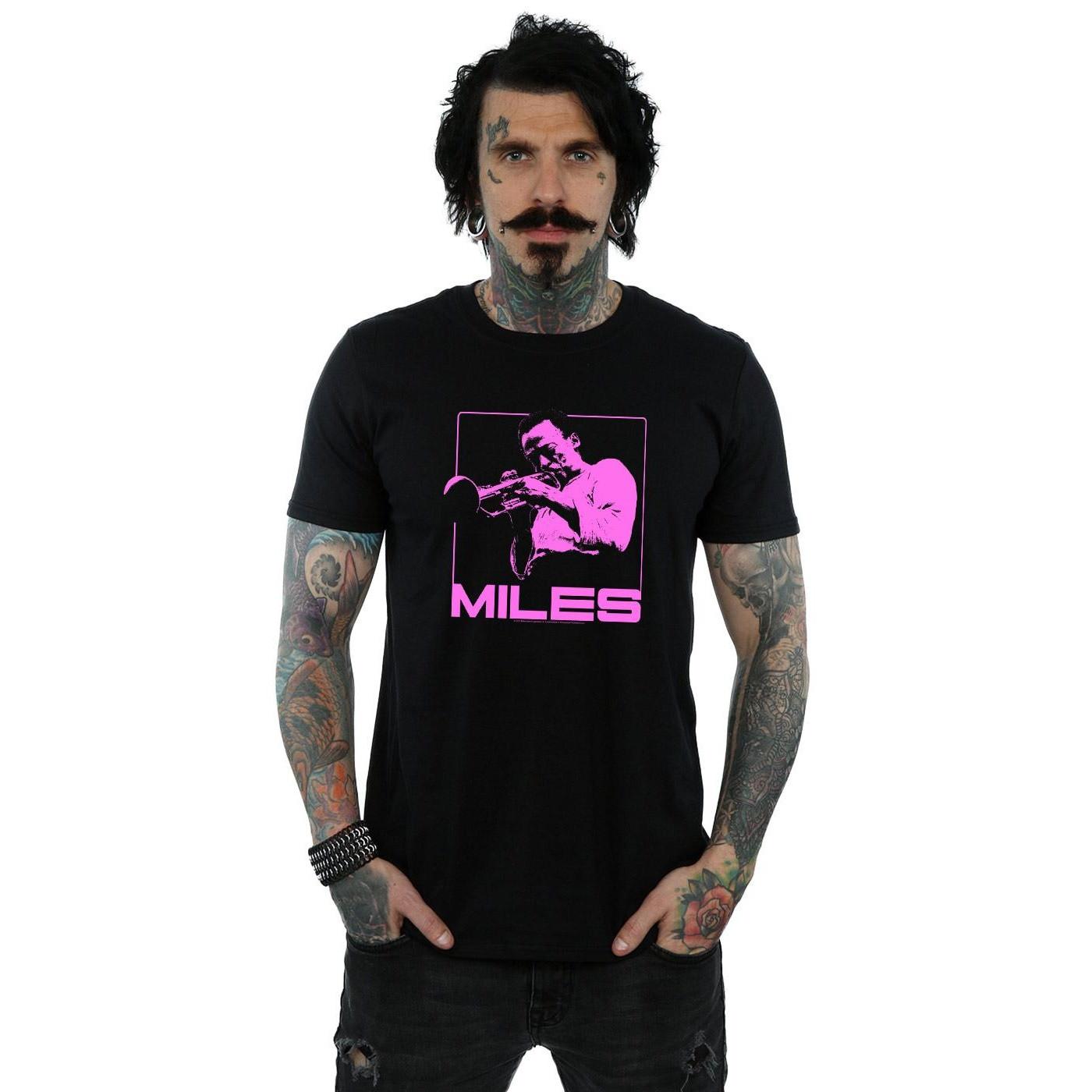 Miles Davis Miles Davis T-Shirt Stampa Tromba  