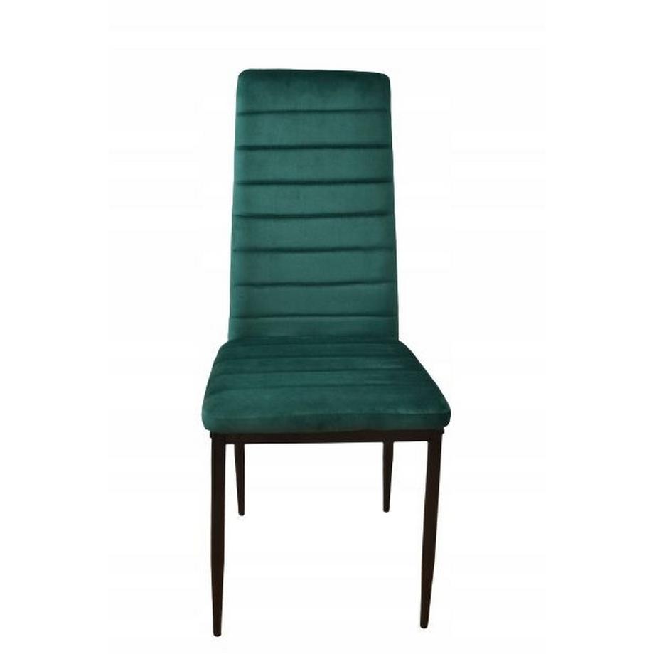 Northio Stühle mit konturierter Rückenlehne aus Samt  