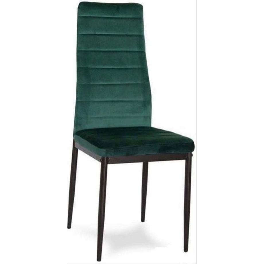 Northio Stühle mit konturierter Rückenlehne aus Samt  