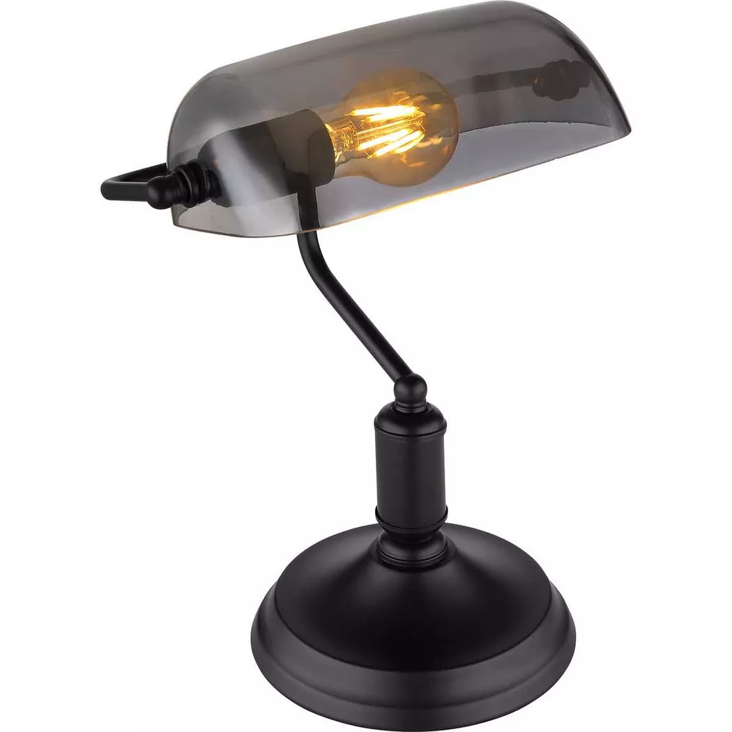 mutoni light – Tischleuchte Antique Metall matt 1xE27, One Size