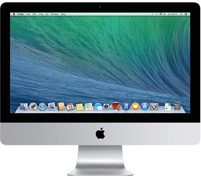 Apple  Refurbished iMac 21,5" 2013 Core i5 2,7 Ghz 16 Gb 500 Gb HDD Silber - Wie Neu 