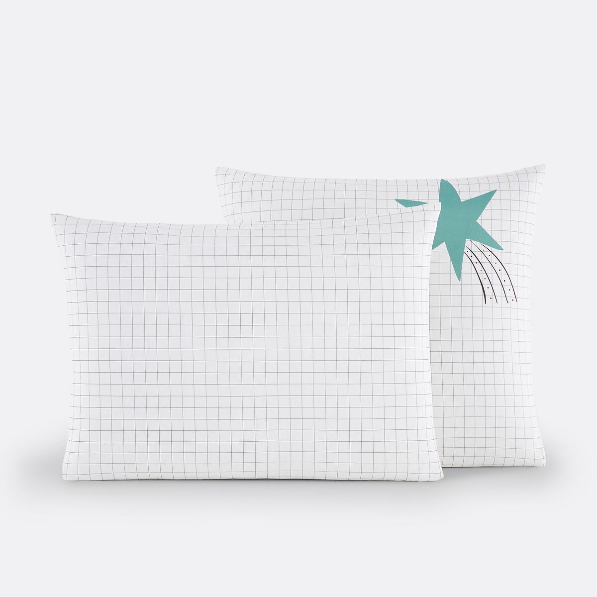 La Redoute Intérieurs Roman Kinder Kissenbezug mit 50% recycelter Baumwolle  