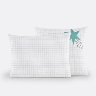 La Redoute Intérieurs Roman Kinder Kissenbezug mit 50% recycelter Baumwolle  