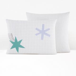 La Redoute Intérieurs Roman Kinder Kissenbezug mit 50% recycelter Baumwolle  