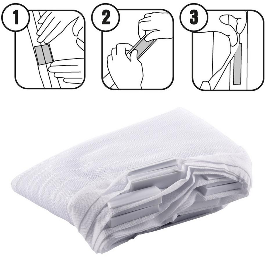 Orion  Wirksamer magnetischer Insektenschutz für Türen, 2x75 cm Maschenweite 