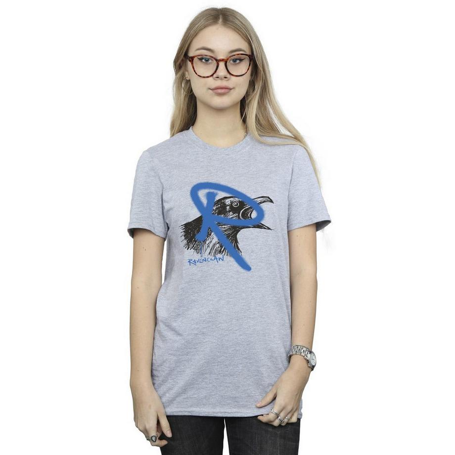 Harry Potter Ravenclaw T-Shirt Stampata  