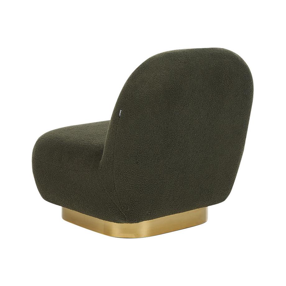 Beliani Sessel aus Bouclé Glamourös LOVIISA  