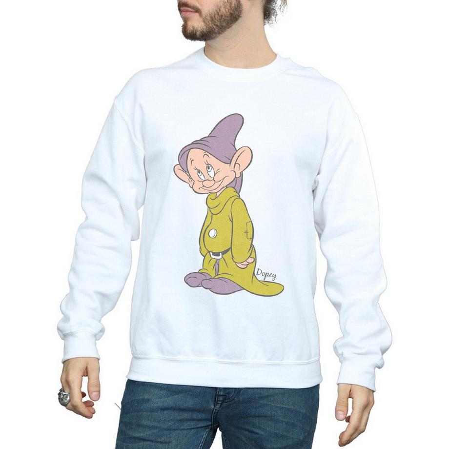 Disney Dopey Stampa Grafica Felpa  