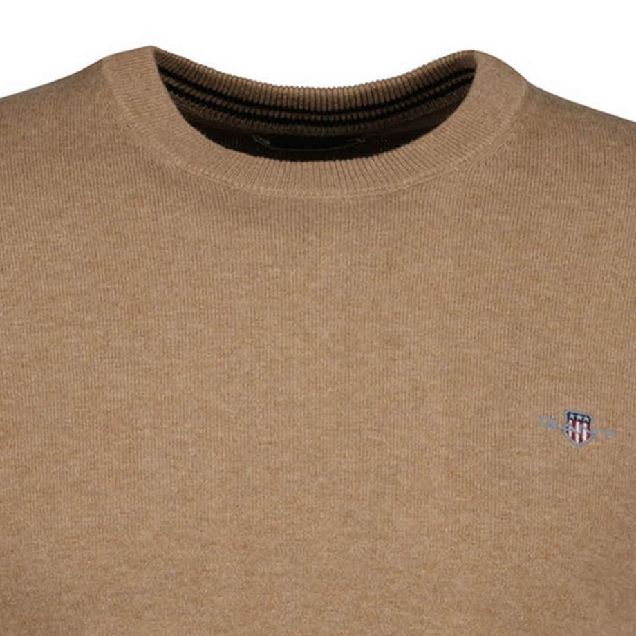 GANT Classic Cotton C-Neck Maglione a Maglia  