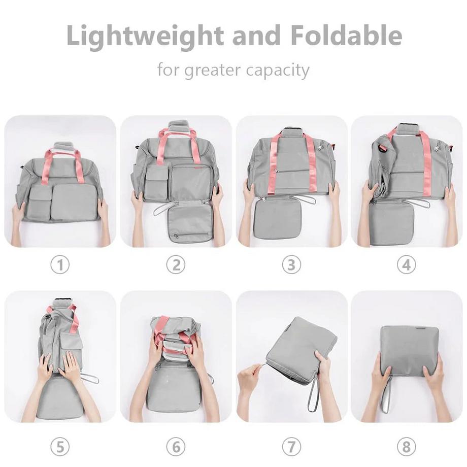 Only-bags.store Faltbare Weekender Reisetasche  