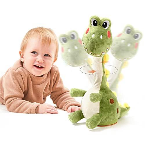 Activity-board  Jouets musicaux électroniques en peluche de dinosaure, avec enregistrement, répétition de conversation, chant, dinosaure, cadeaux pour bébé 