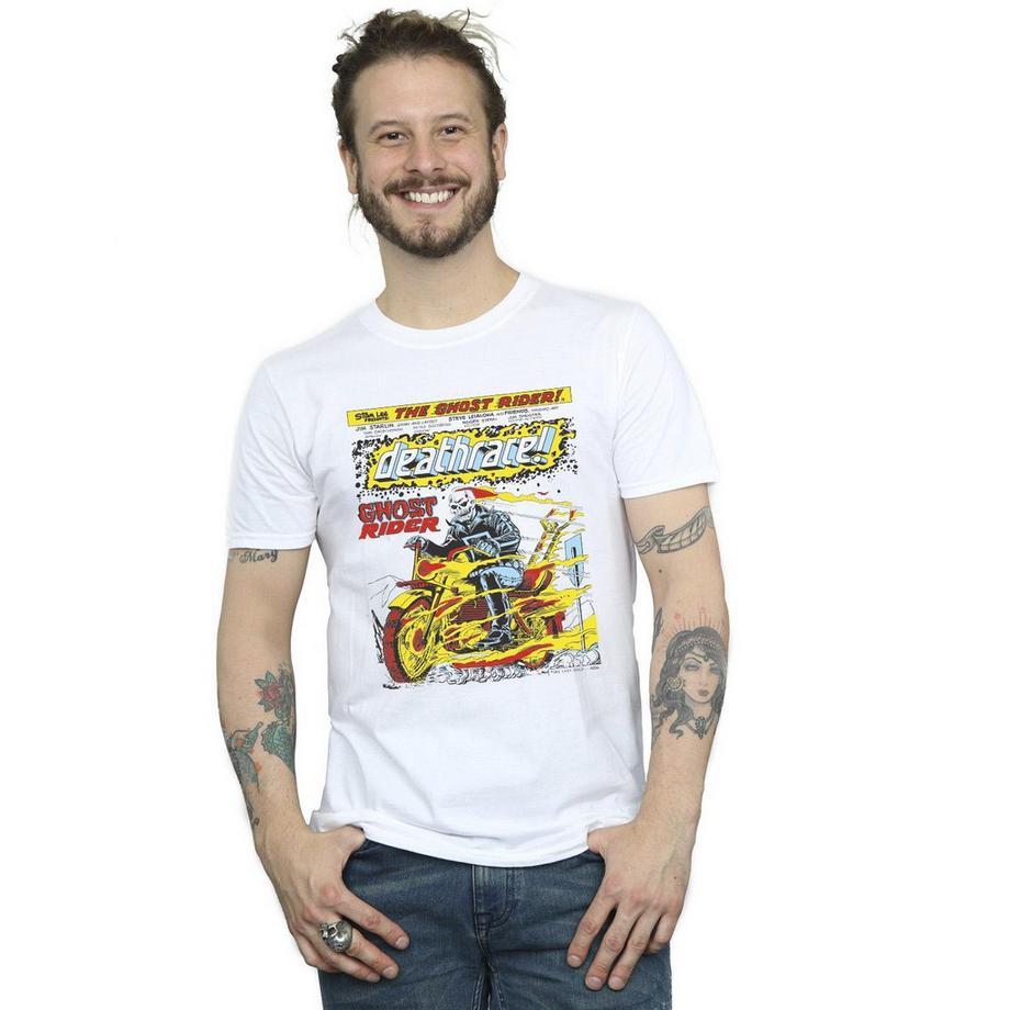 MARVEL Ghost Rider Deathrace Grafik T-Shirt  