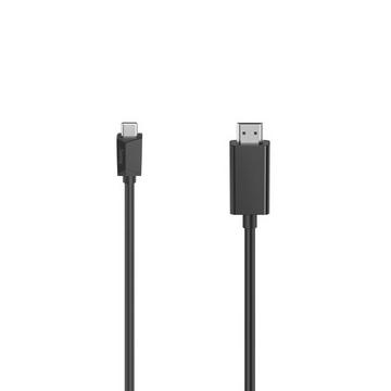 00200718 câble USB 1,5 m USB C HDMI Type A (Standard) Noir
