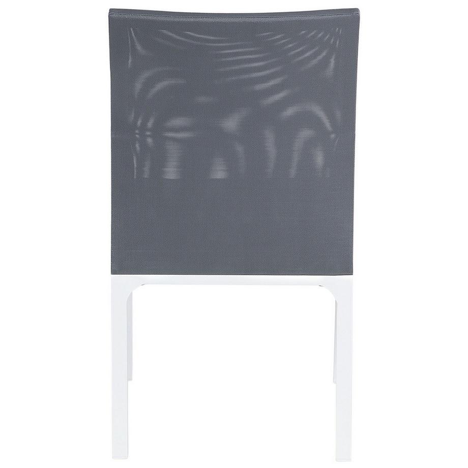 Beliani Gartenstuhl 4er Set aus Stoff Modern BACOLI  