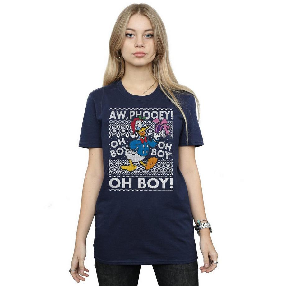 Disney Donald Duck Aw Phooey Christmas T-Shirt  