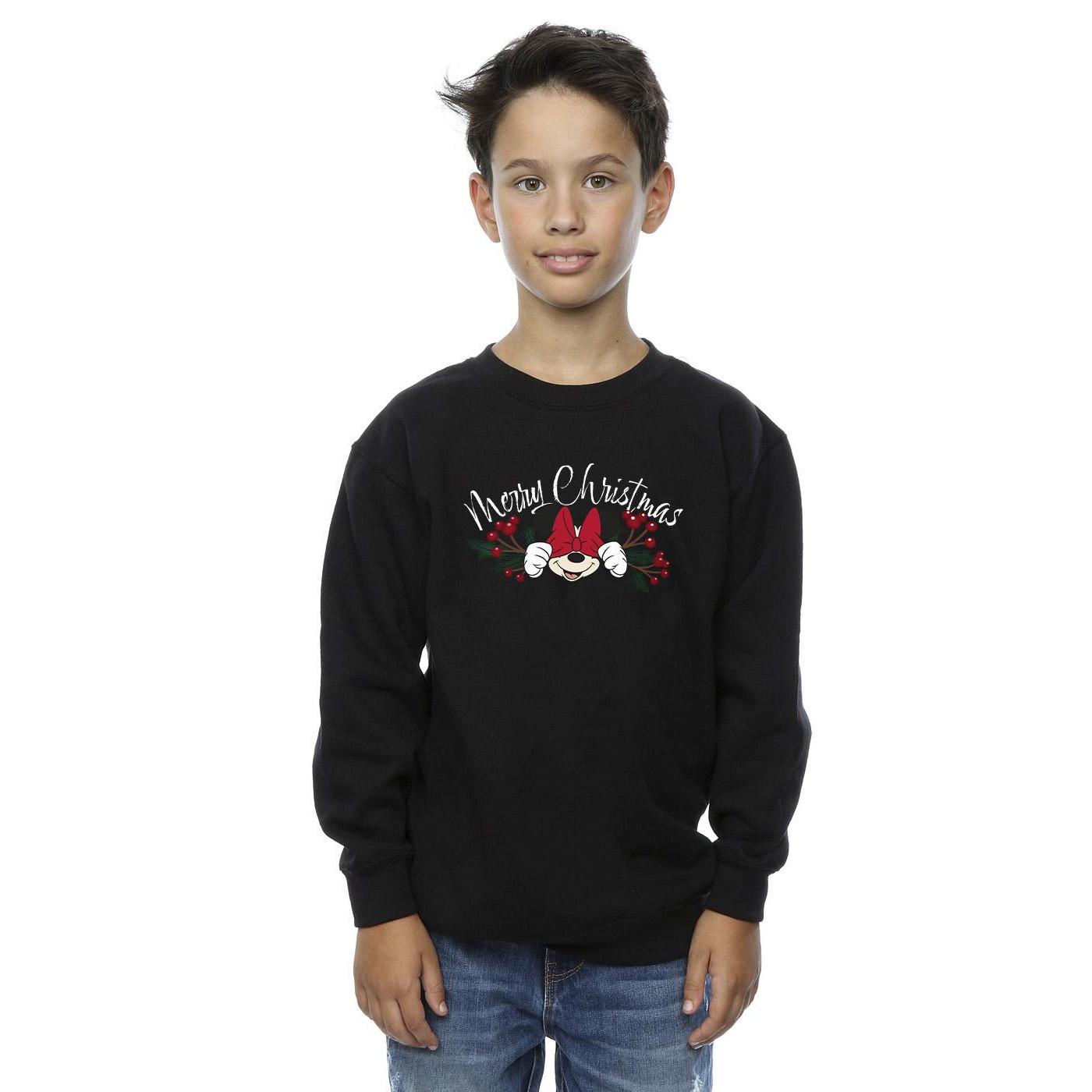 Disney  Sweat MINNIE MOUSE CHRISTMAS HOLLY 