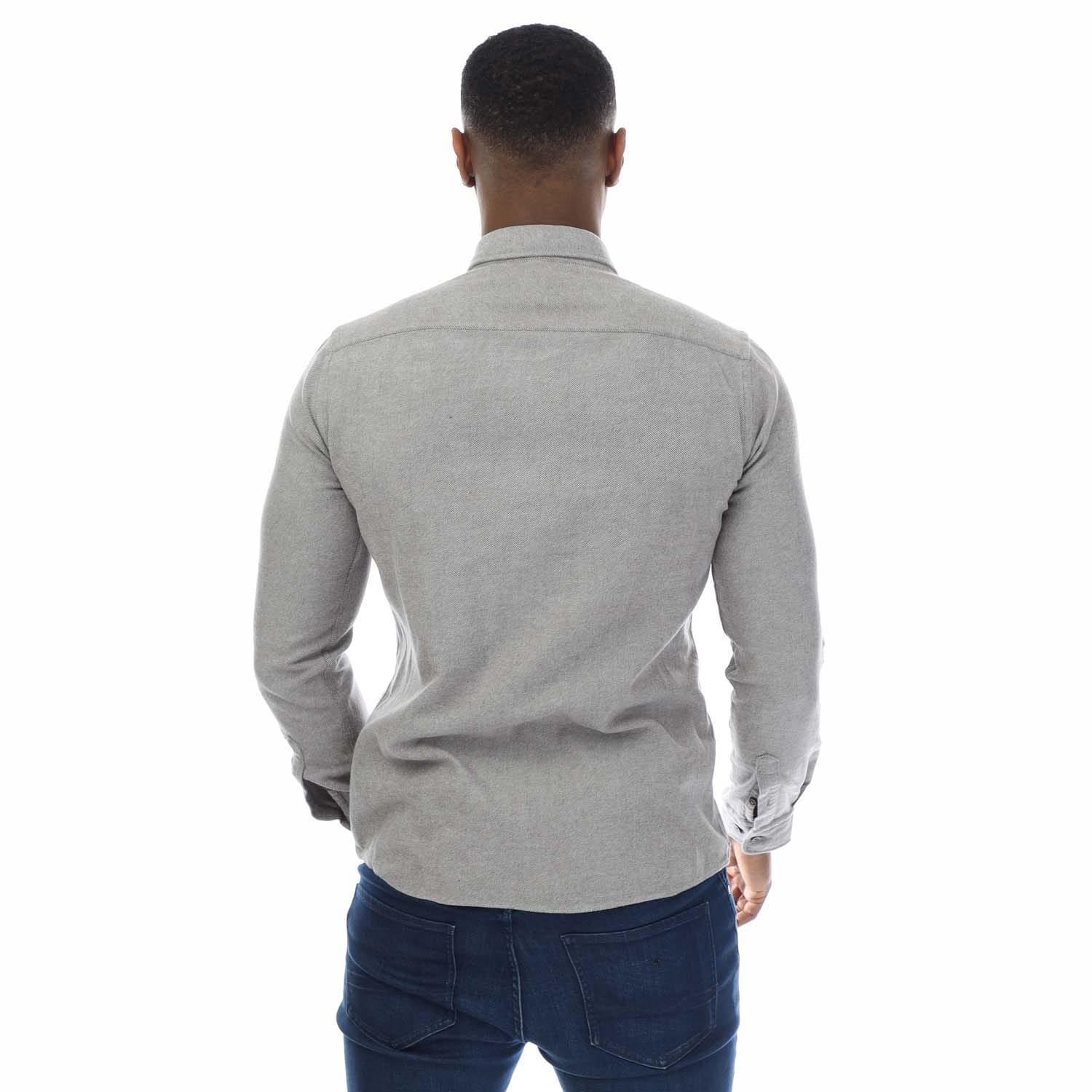 BOSS SRoan Button Down Langarmhemd  