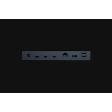 Thunderbolt 4 Dock USB 3.2 Gen 2 (3.1 Gen 2) Type-C Noir