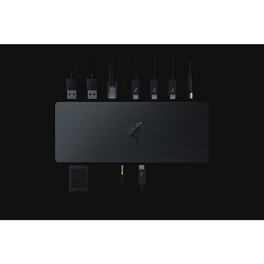 RAZER  Thunderbolt 4 Dock USB 3.2 Gen 2 (3.1 Gen 2) Type-C Schwarz 