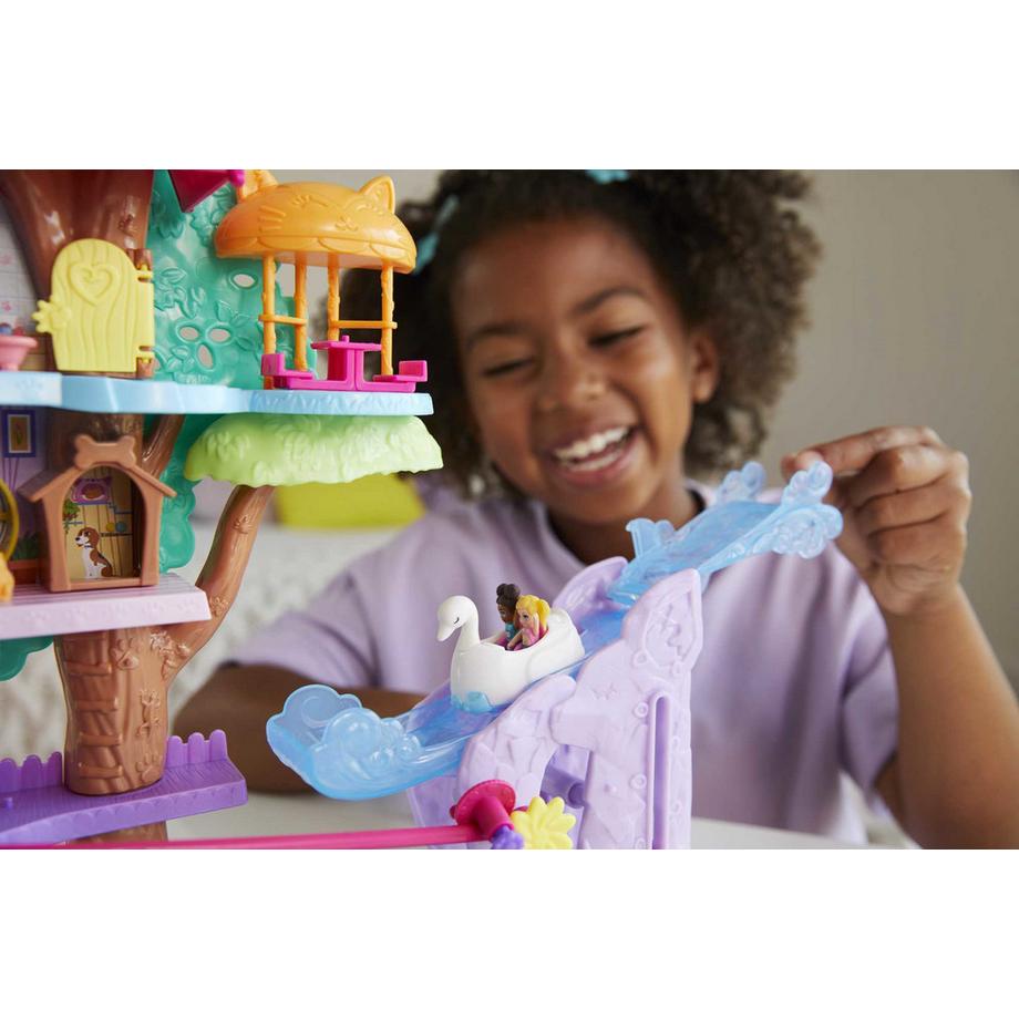polly pocket  Pollyville Tierparty Baumhaus 