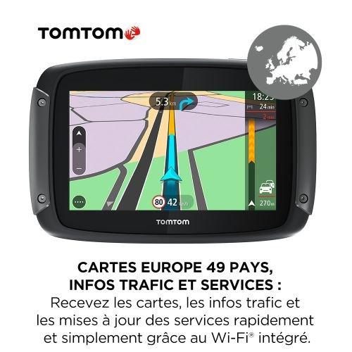 TOMTOM  TomTom RIDER 500 - GPS-Navigationssystem - Motorrad 4,3&quot; großer Bildschirm 