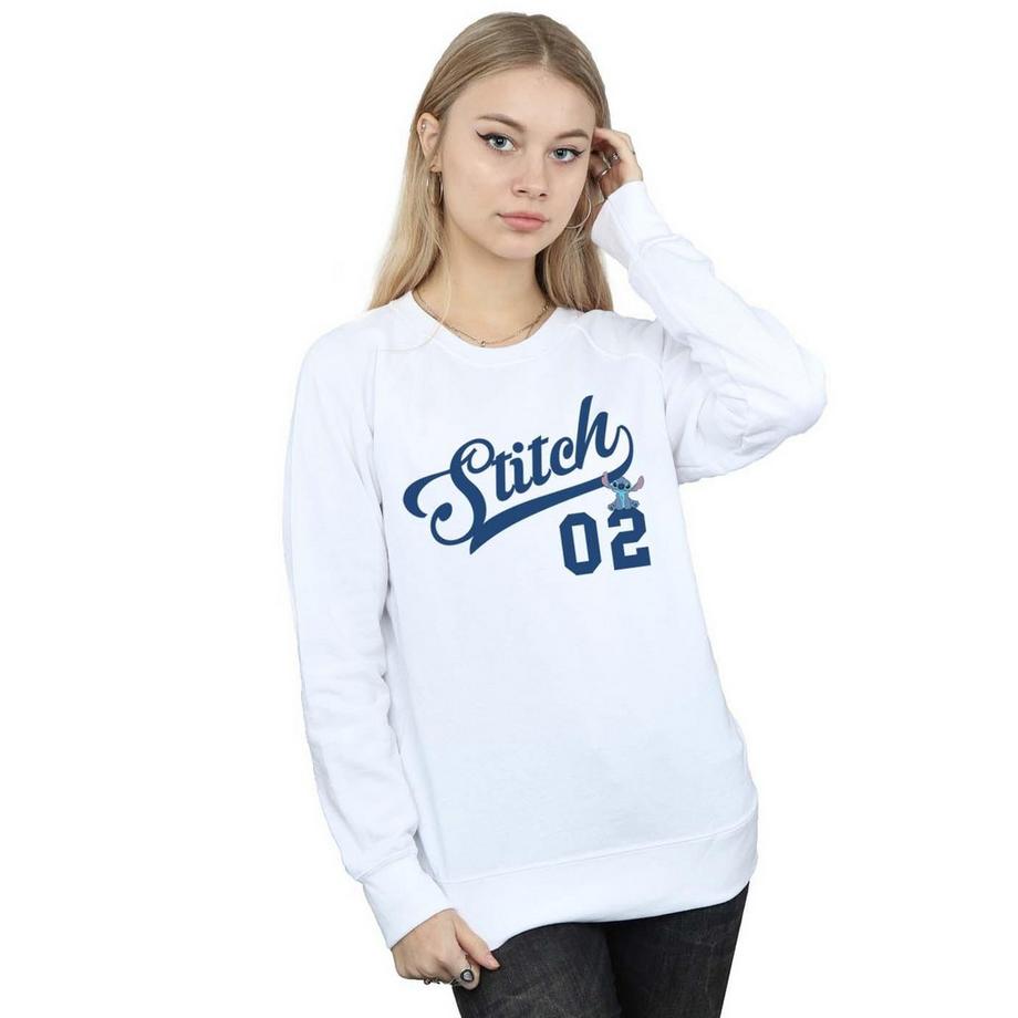 Disney Stitch 02 Sweatshirt Col Rond  