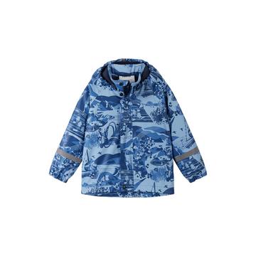 gefütterte Regenjacke Koski Denim blue