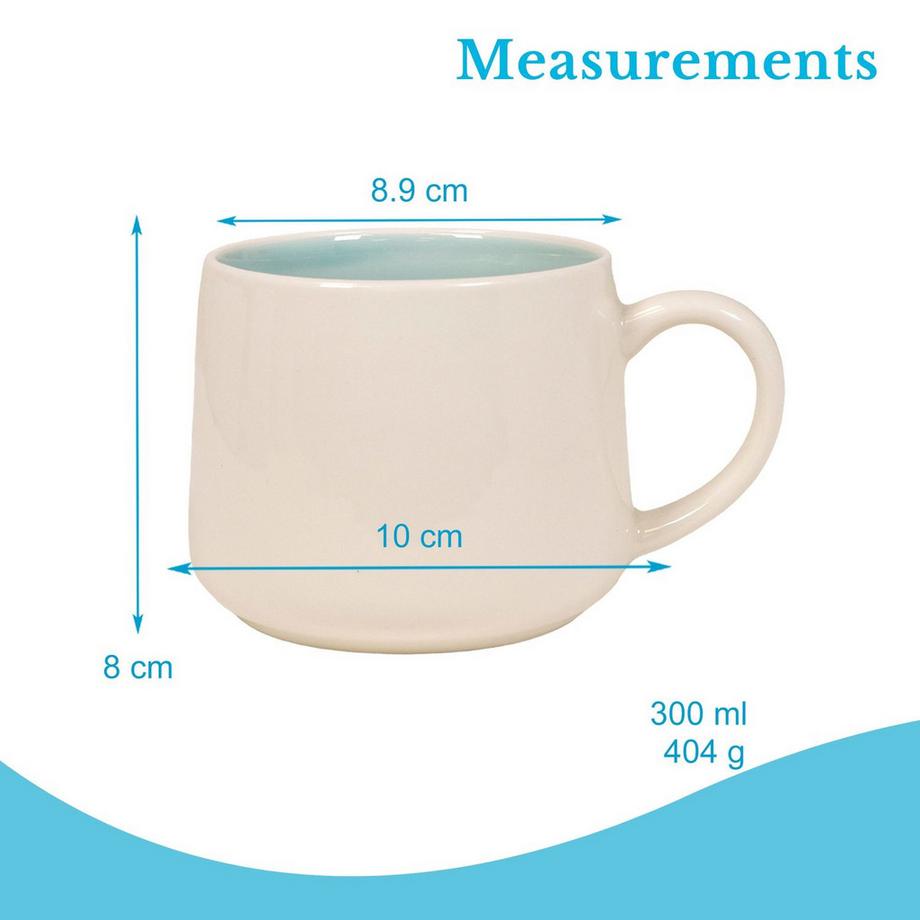 Intirilife Kaffeetasse Teetasse mit Motiv  