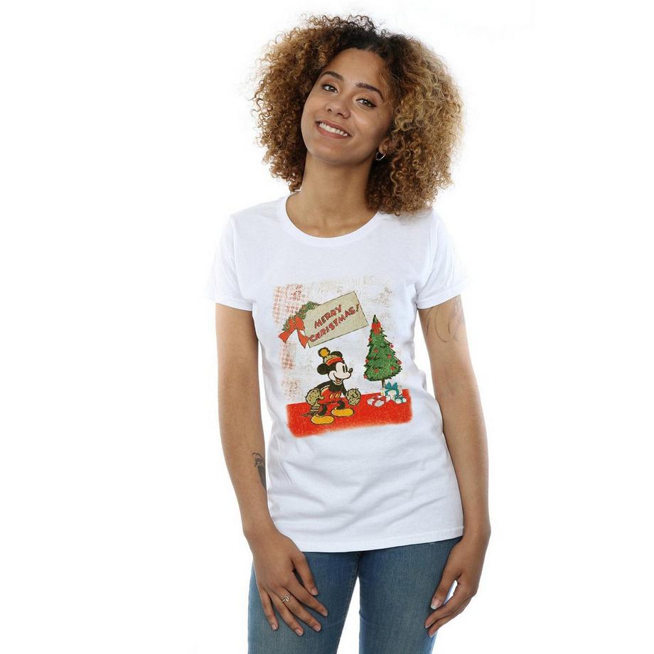 Disney Mickey Mouse Merry Christmas T-Shirt  