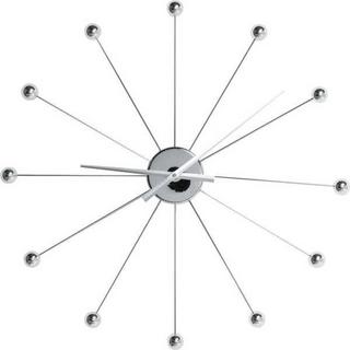 KARE Design Orologio da parete tipo ombrello sfere cromato  
