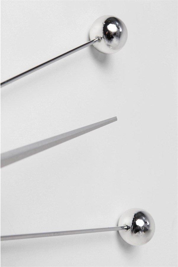 KARE Design Horloge murale Like Umbrella Balls Chrome  