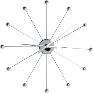 KARE Design Horloge murale Like Umbrella Balls Chrome  