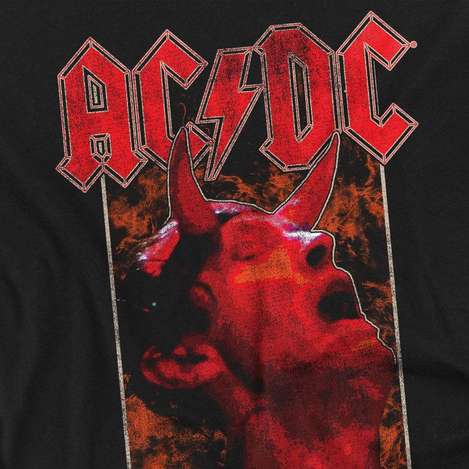 AC/DC Horns Langarm T-Shirt  