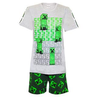 MINECRAFT  Ensemble de pyjama court 