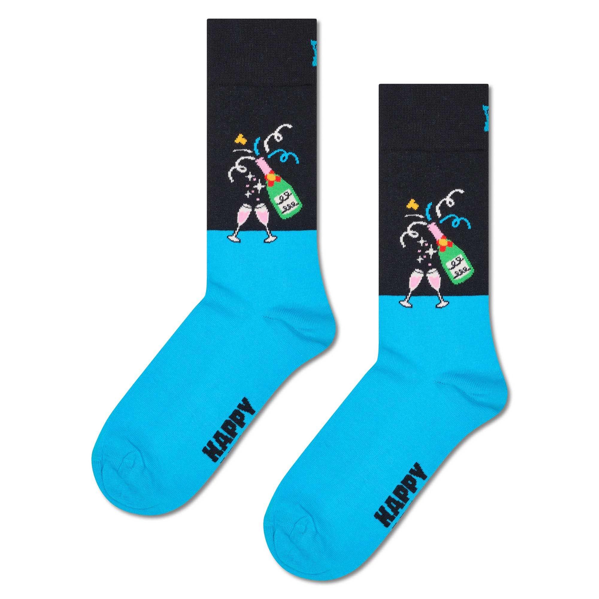 Happy Socks Triopack Wadenlange Socken  